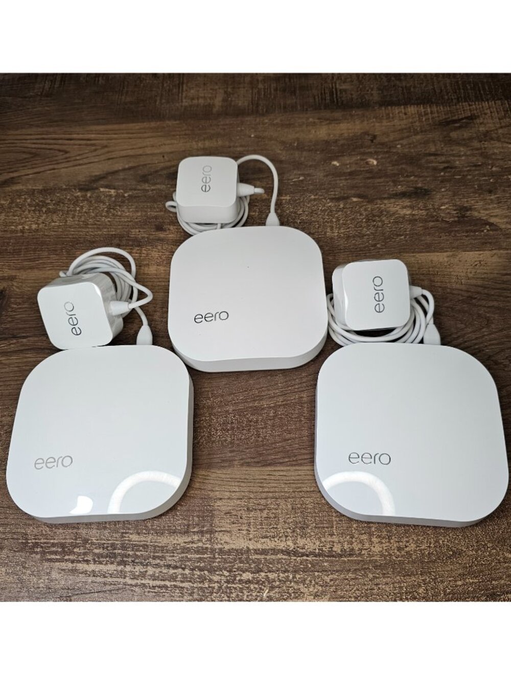 3PC Set Amazon Eero Pro Mesh Wifi Router/Extender (2nd gen) B010001